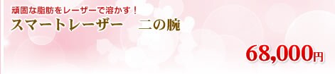 �X�}�[�g���[�U�[�@��̘r�@ 68,000�~