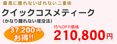 �N�C�b�N�R�X���e�B�[�N210,800�~