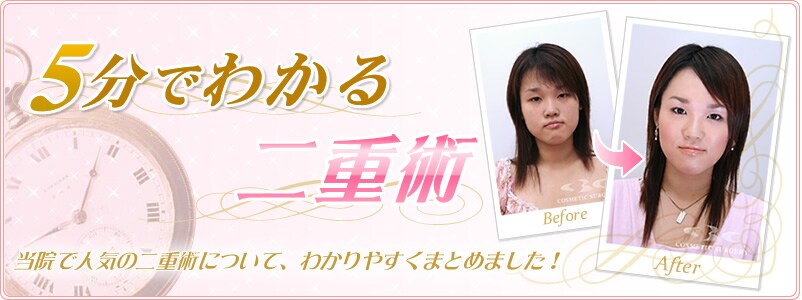 5分でわかる二重術