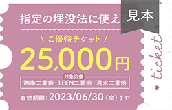 25000円チケット