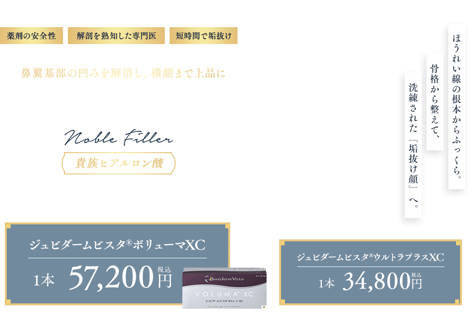 貴族フィラー（貴族ヒアルロン酸）
