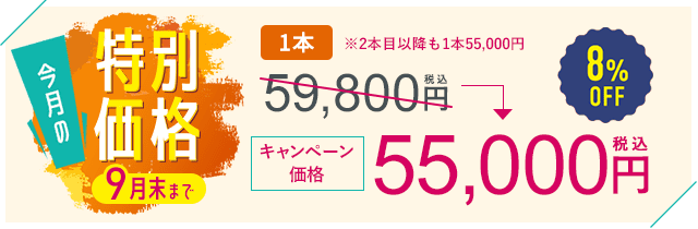 今月のキャンペーン