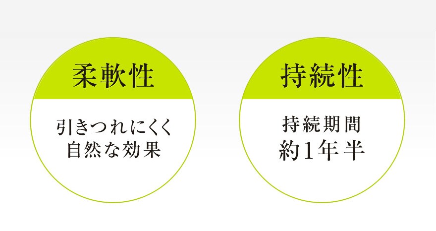 柔軟性と持続性を両立
