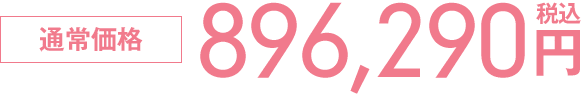 通常価格880,000円税込