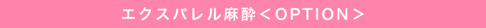 エクスパレル麻酔＜OPTION＞