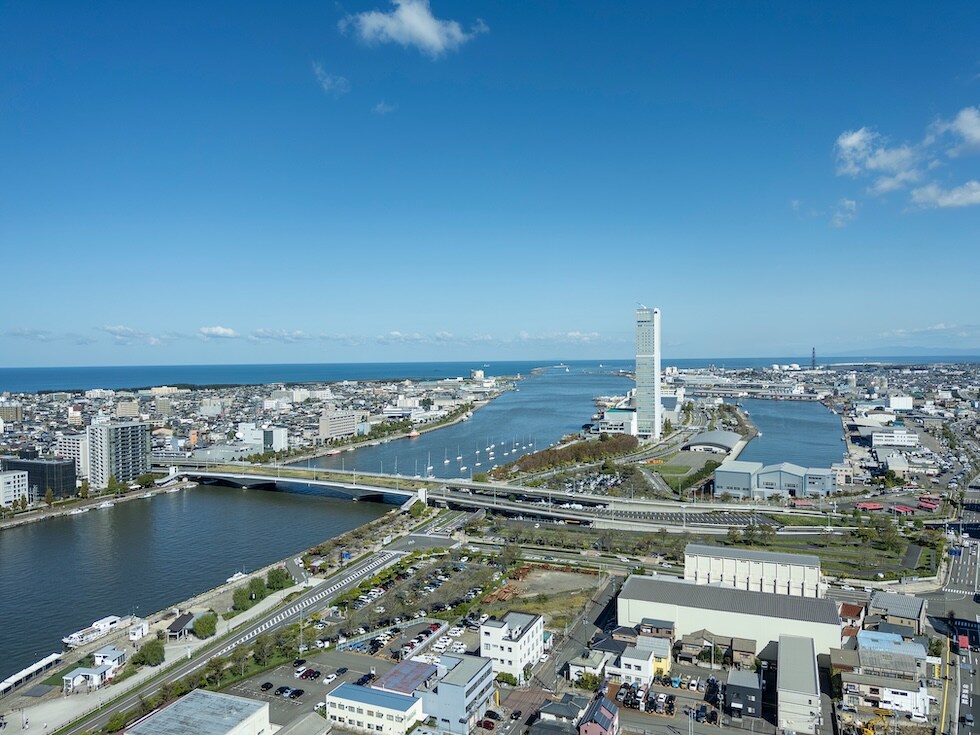新潟県の町並み