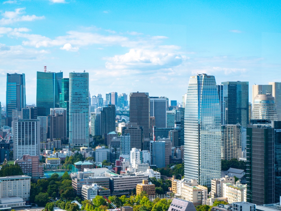 東京都の街並み