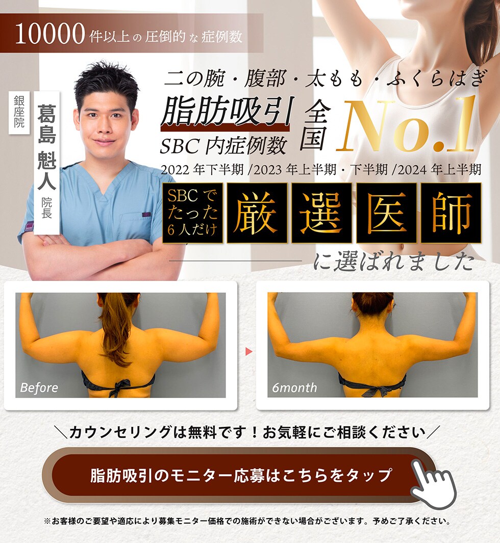 二の腕モニター