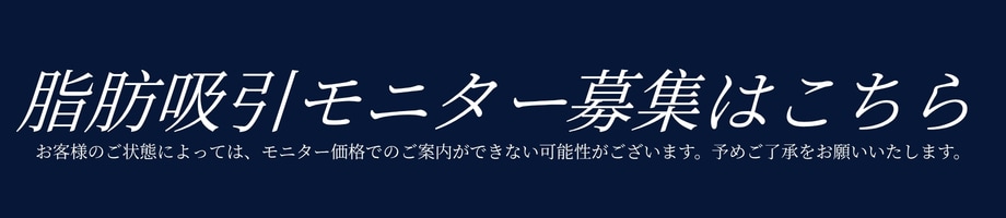 脂肪吸引モニター