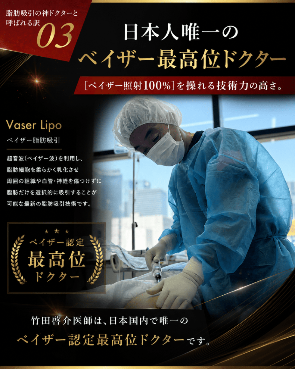 脂肪吸引の神ドクターと呼ばれる訳