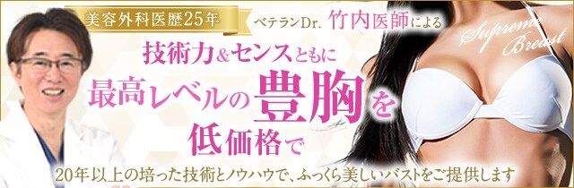 竹内医師による脂肪吸引豊胸