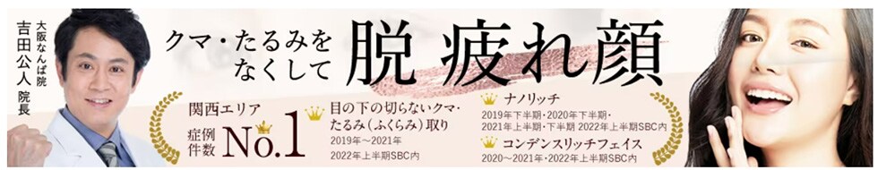 疲れ顔を元気な目元にチェンジ