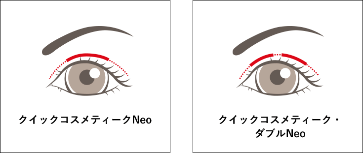 クイックコスメティークNeoとクイックコスメティーク・ダブルNeoの違い