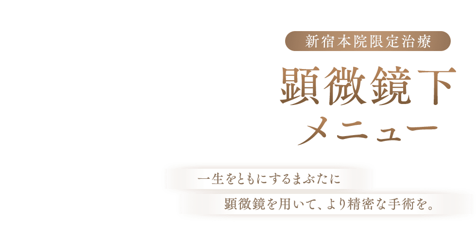 顕微鏡下メニュー