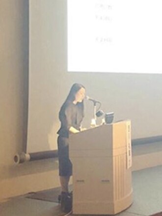 西川医師 学会の様子