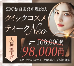 クイックコスメティーク・ダブル NEO 両目 麻酔代込み 299,560円(税込)