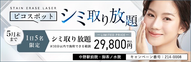 シミ取り放題