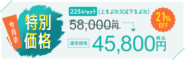 今月の特別価格 6月末まで