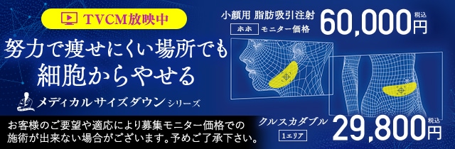 小顔用脂肪吸引注射｜脂肪吸引なら湘南美容クリニック【公式】