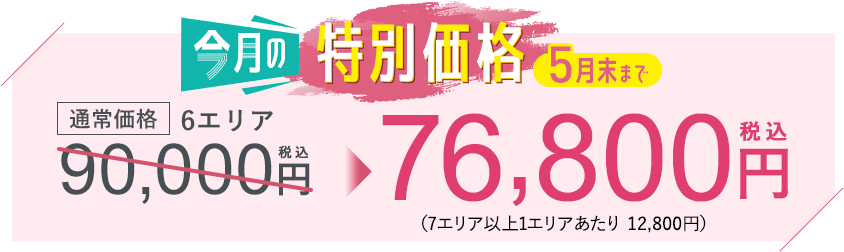 今月の特別価格