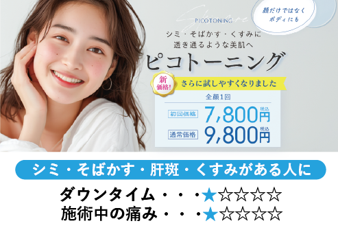 ピコトーニング<br />
