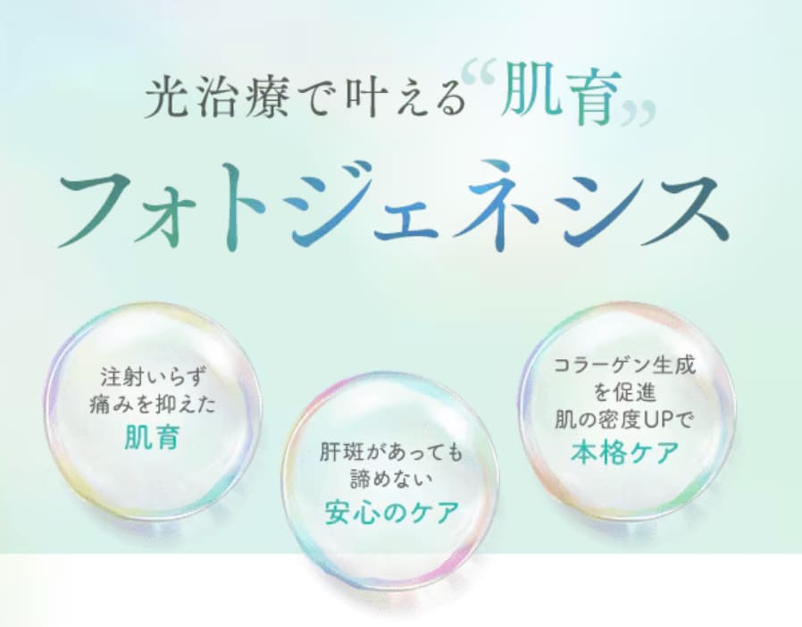 2月にスタートしたばかりの“肌育のできる”最新「光治療」✨