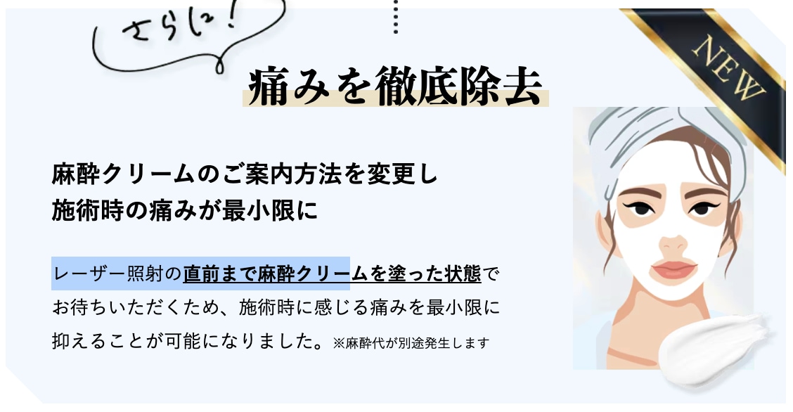 施術中のチクチクとした痛みと熱感について