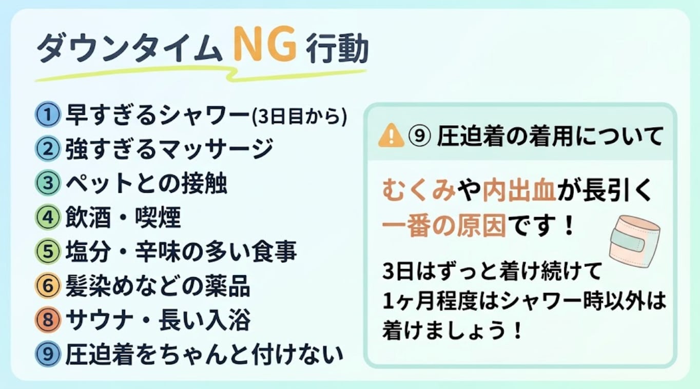 医師監修🧑‍⚕️NG行動はこちら⬇︎