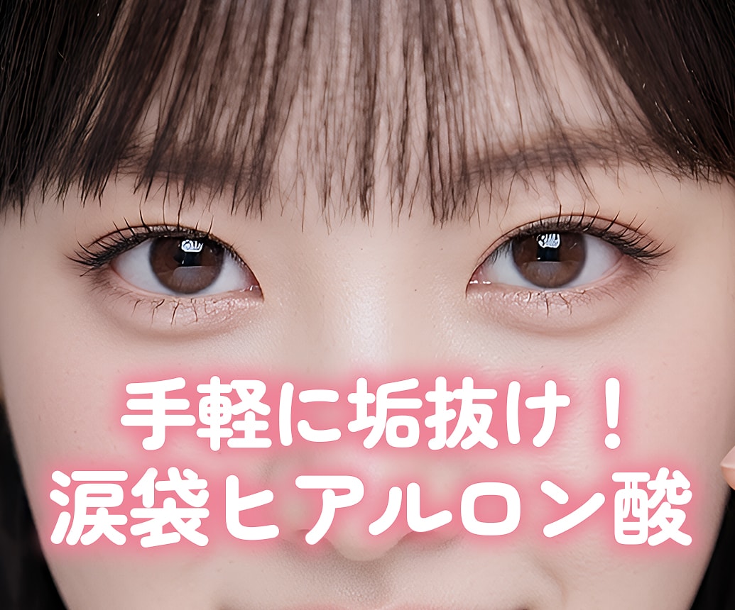 【明石・神戸】ヒアルロン酸注入は原田院長にお任せ｜指名多数の秘訣は？すっぴんでも自信が持てる目元に！