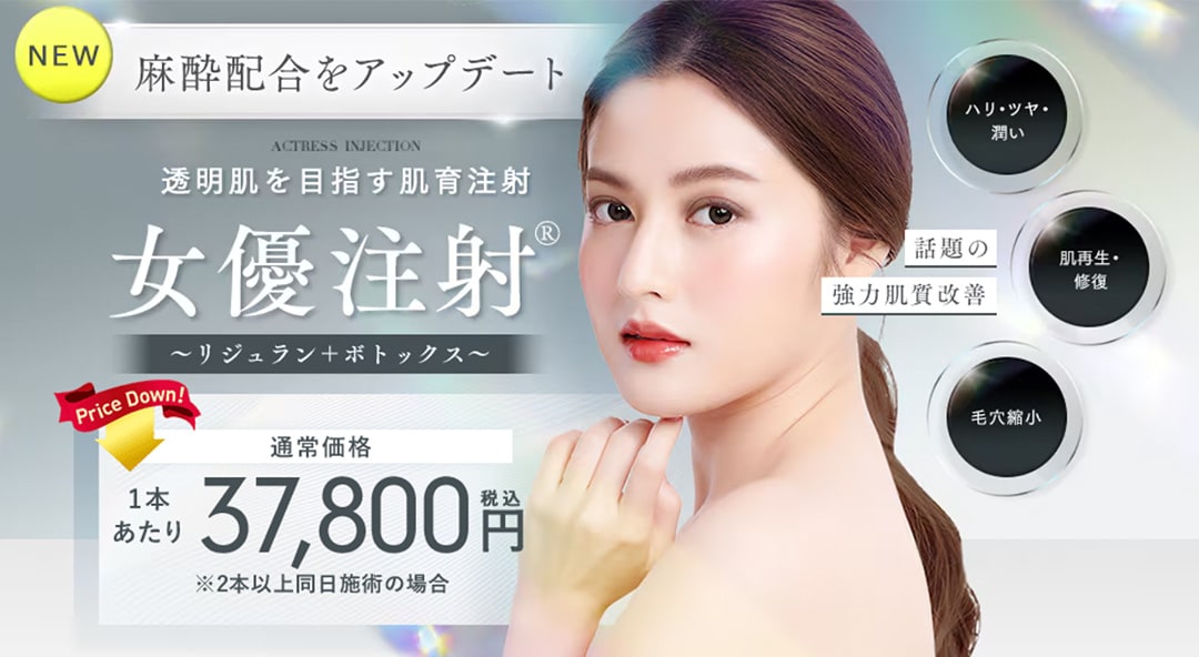 女優注射<br />
