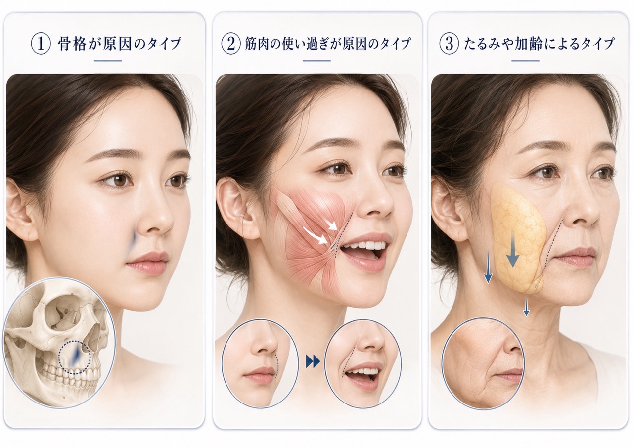 同じように見えても、深くなるメカニズムは人それぞれ<br />
