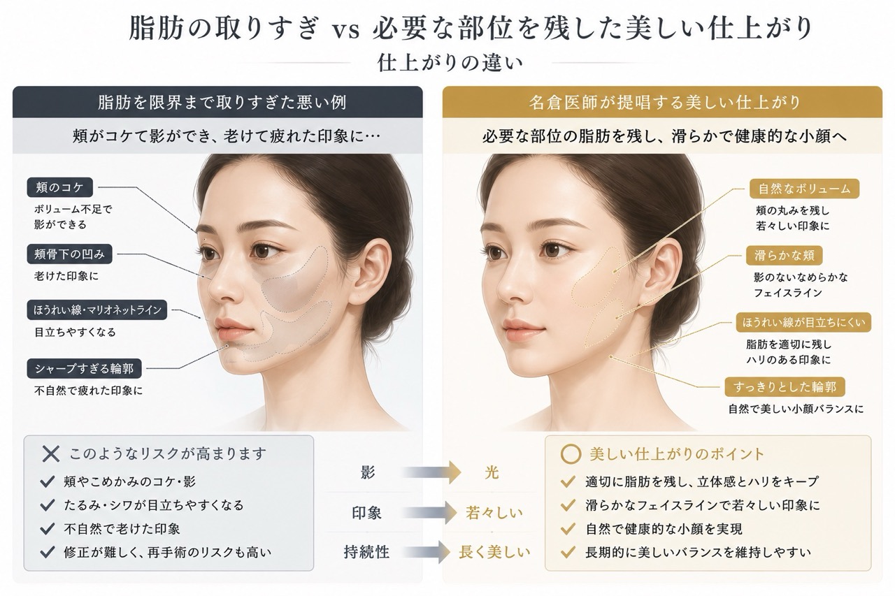 数年先や加齢によるお顔の変化まで見据えた設計思想を紐解きます<br />
