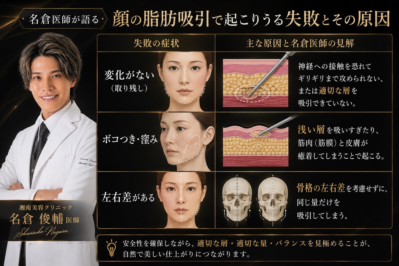 その「ボコつき」や「不満足」はなぜ起こる？名医が見抜く失敗の原因<br />
