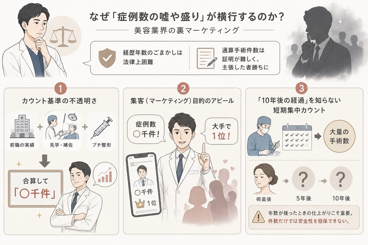 〜カウント基準のあいまいさ・水増し・短期集中の罠を徹底解説〜<br />
