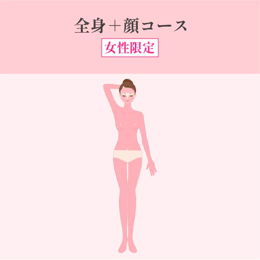 全身＋顔コース