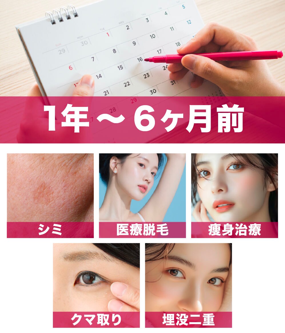 結婚式1年〜6ヶ月前