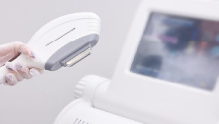 複数の医療用脱毛器から指定できる