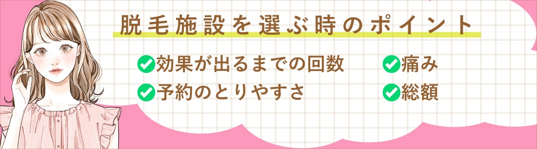 失敗しないクリニックを選びとは