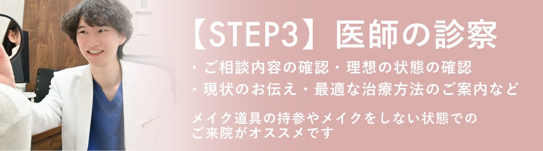 【STEP3】医師の診察