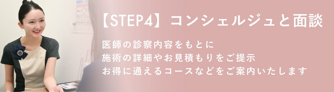 【STEP4】コンシェルジュと面談