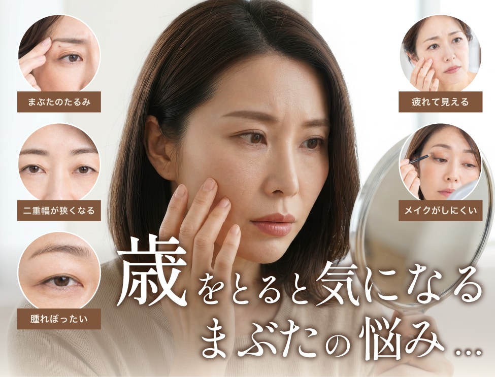 皮膚のたるみと脂肪の変化