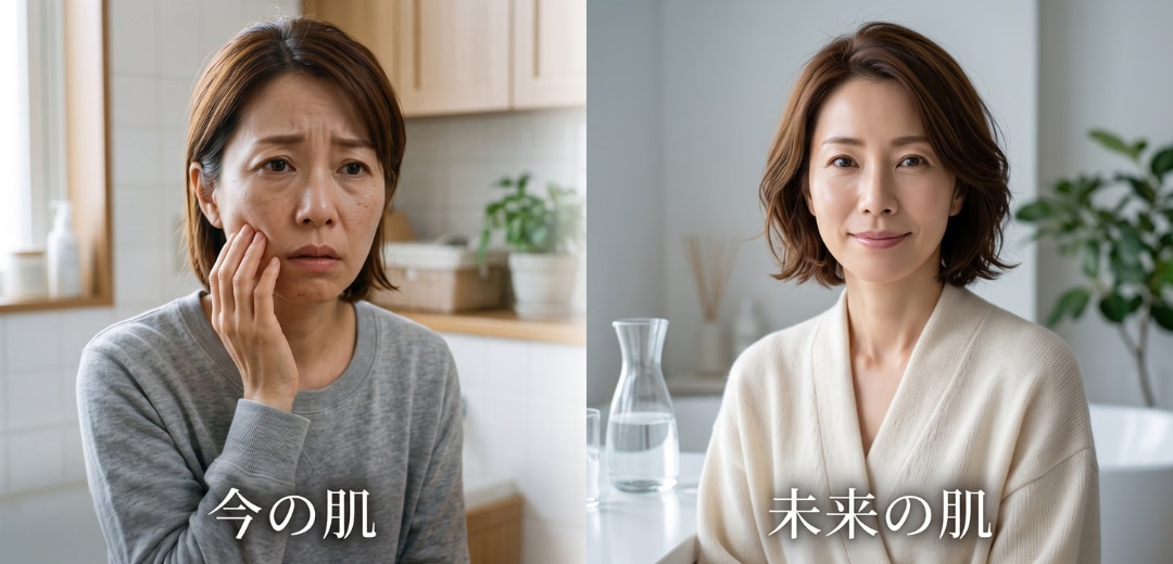 「今の肌」と「未来の肌」を一緒に考える
