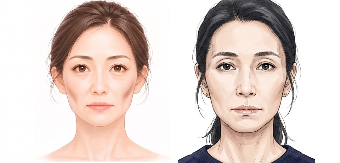 「シワはないのに老けて見える」の正体とは？