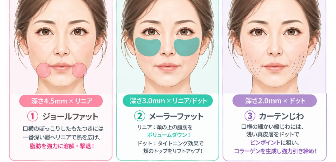 SBCハイフプログラムとは？一人ひとりの悩みに合わせたカスタマイズHIFU