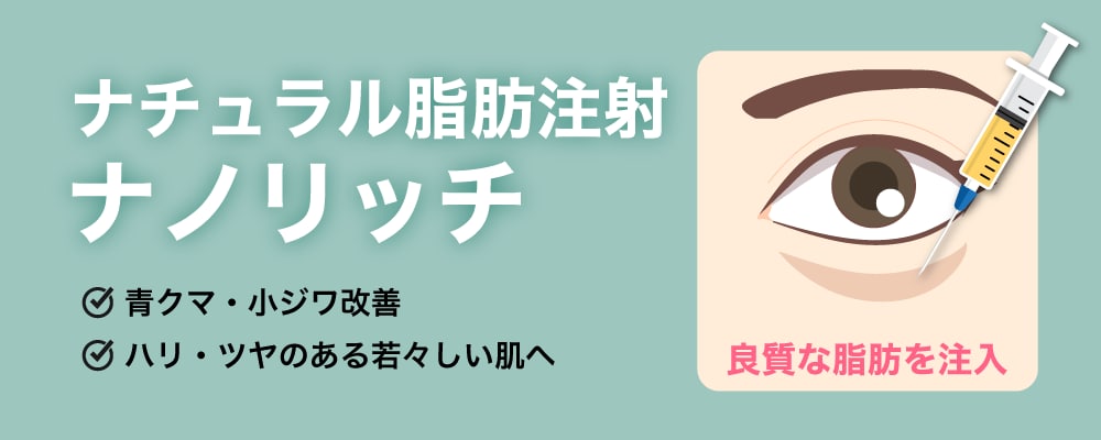 ナチュラル脂肪注入ナノリッチ