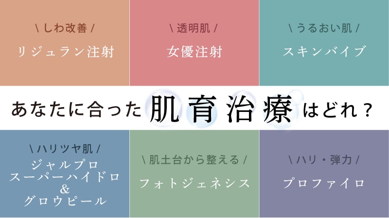 あなたに合うのはどれ？