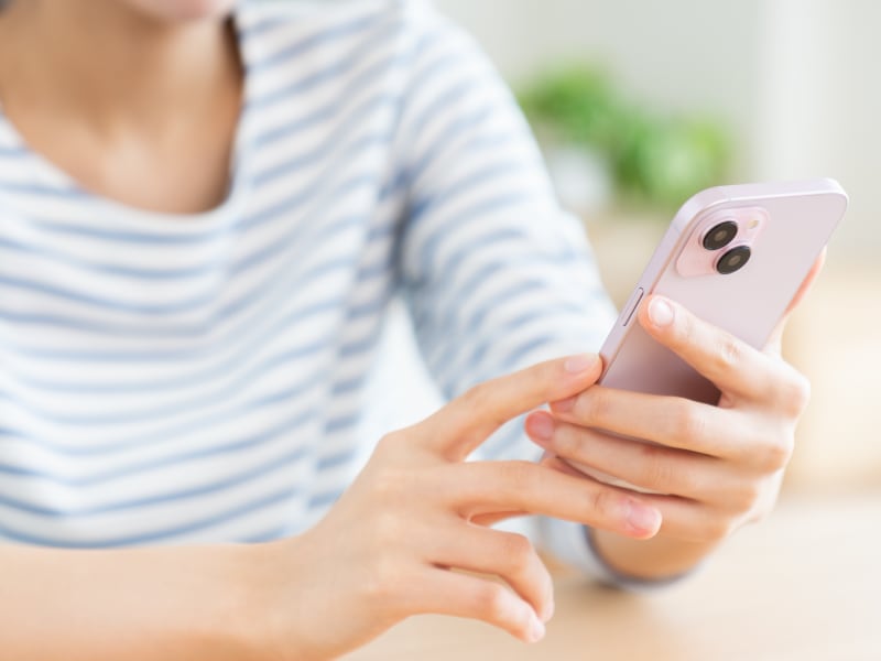スマホで簡単！24時間WEB予約の流れ