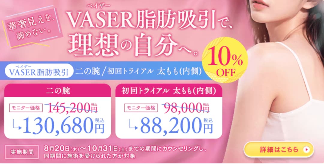 脂肪吸引キャンペーン