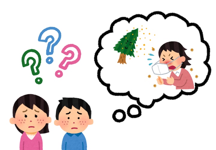 花粉症による肌荒れの原因