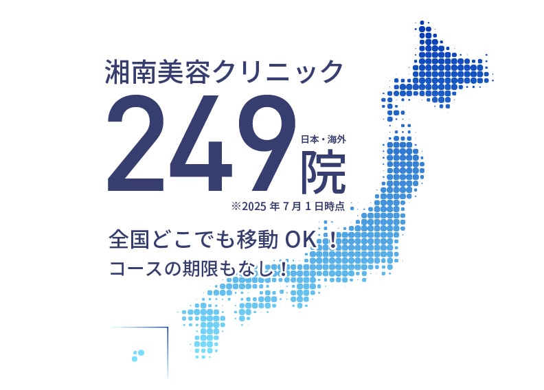 全国の湘南美容クリニックどこでも受けられる